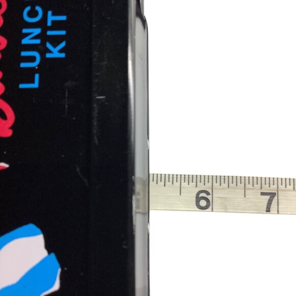 Vintage Barbie Lunch Kit Hallmark 1998 Metal School Days Collectible Black Red - Picture 6 of 7